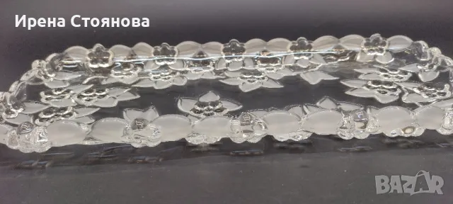 Декоративно плато за сервиране "Carmen", Walther Glas, 1960-1970 г. 

, снимка 5 - Чинии - 48096600