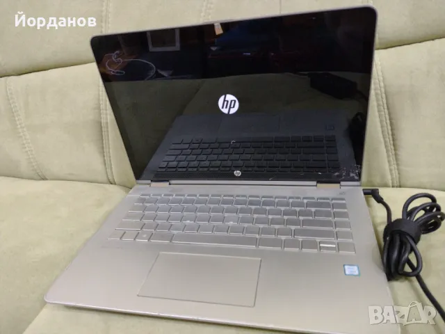 работещ HP Pavilion x360 Convertible Core i5 7th gen /2gb.ram цял за ремонт или части!, снимка 4 - Части за лаптопи - 50153192