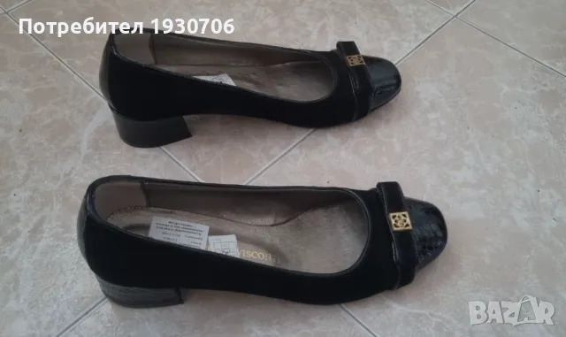 Елегантни дамски обувки естествена кожа, снимка 2 - Дамски обувки на ток - 47713283