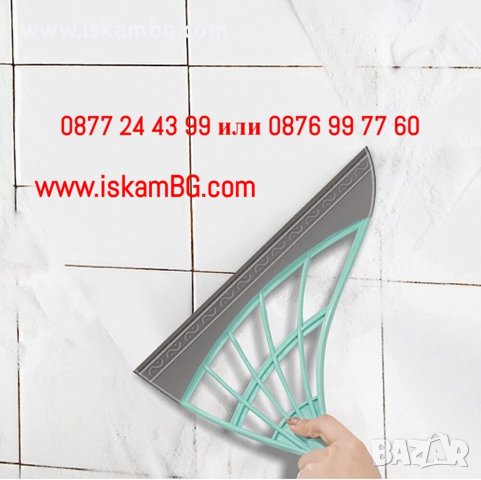 Силиконова метла за сухо и мокро почистване MULTIFUNCTION SCRAPPING BROOM - КОД 3855, снимка 5 - Мопове, кофи, четки и метли - 40015409