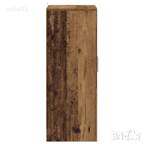 vidaXL Шкаф за обувки, старо дърво, 60x35x92 см, инженерно дърво, снимка 6 - Шкафове - 56148201