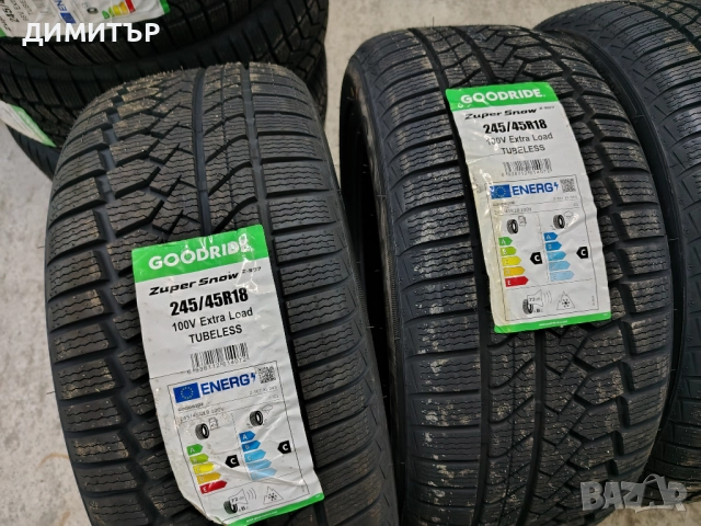 4бр.НОВИ зимни гуми GOODRIDE 245 45 18 DOT25 цена за брой, снимка 2 - Гуми и джанти - 52336249