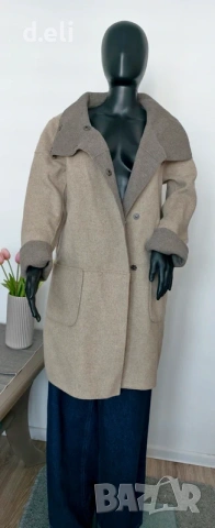 Max Mara Original Size L-XL 100%.Вълна