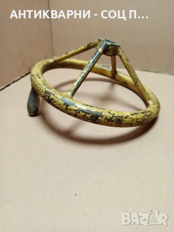 Соц Стара Овална Дръжка За Машини И Други., снимка 5 - Антикварни и старинни предмети - 49318573