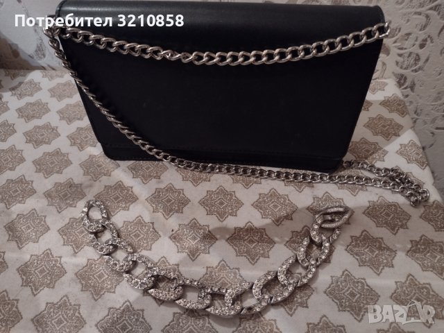 Дамска чанта,,Guess"и малка клъч , снимка 2 - Чанти - 41003326