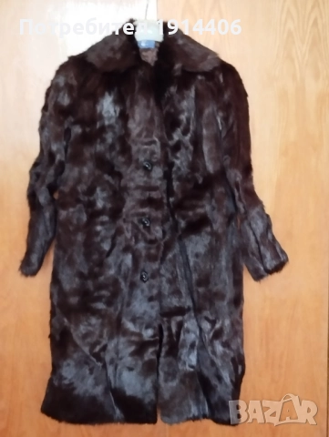 Дамско палто мурмел, снимка 3 - Палта, манта - 51871125