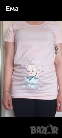 Тениски за бременни , снимка 3 - Дрехи за бременни - 36275569