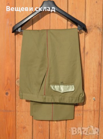 Строева офицерска униформа СВ на БНА свързочник, снимка 2 - Антикварни и старинни предмети - 49625649