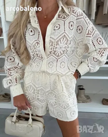 Дамски комплект от две части в ежедневен стил, 2цвята , снимка 6 - Комплекти - 50271819