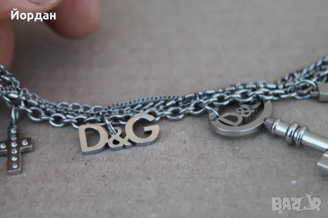 Стоманена гривна ''Dolche & Gabbana'', снимка 11 - Гривни - 50099361