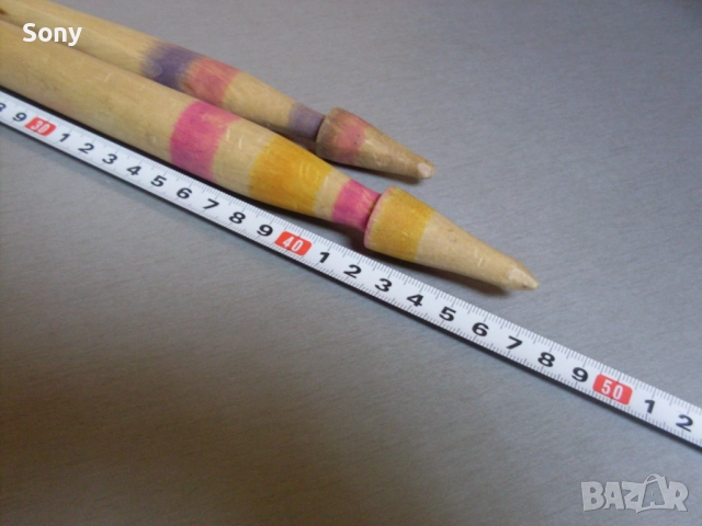 Стари български вретена- 2бр комплект., снимка 4 - Антикварни и старинни предмети - 52788623