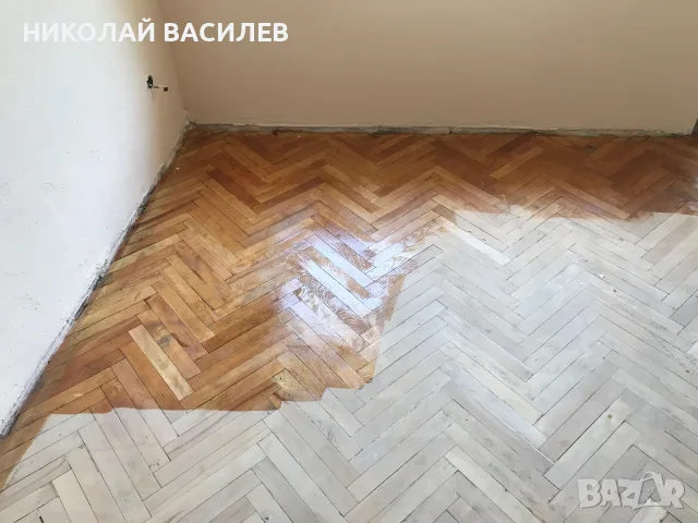 Шпакловка  и  боядисване  на  стени  : Лакиране на подове / и други  дървени  повърхности  ., снимка 6 - Бояджийски услуги - 55776777