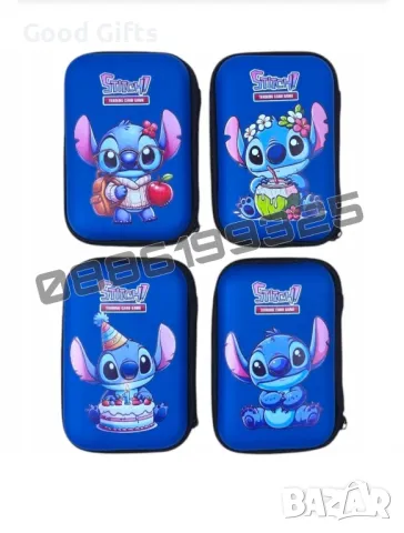 Калъф за карти Лило и Стич + 45 специални карти за игра Lilo and Stitch, снимка 2 - Други - 49213601