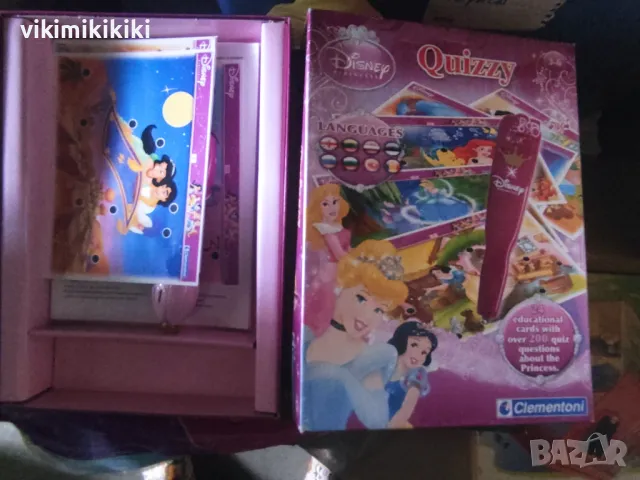 quizzy disney clementoni с говореща писалка