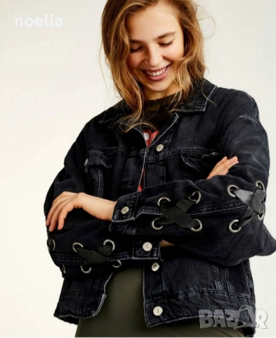 ново дамско дънково яке pull and Bear