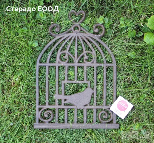 ДЕКОРАТИВНО ПАНО С ПТИЦА, снимка 4 - Декорация за дома - 49727459