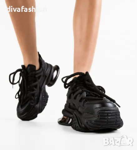 😍ТоП модел дамски маратонки на платформа! Изработени по модел на Balenciaga Поръчай на 💌📱 ✅💥60лв., снимка 4 - Маратонки - 47301887