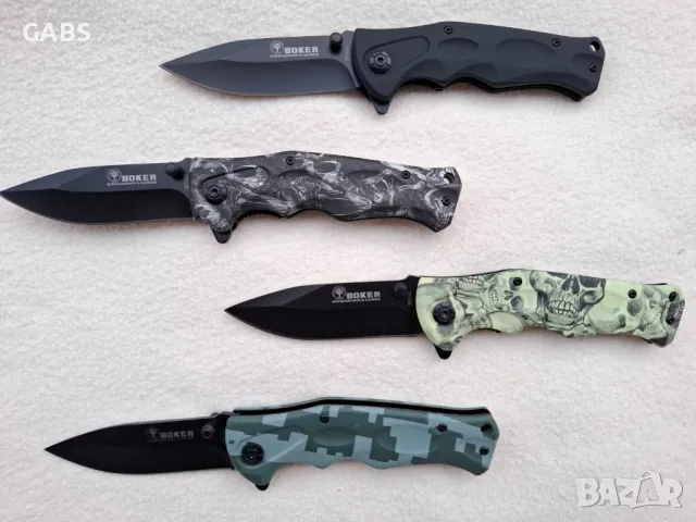 Джобен сгъваем нож BOKER 4 цвята, снимка 1 - Ножове - 49266702