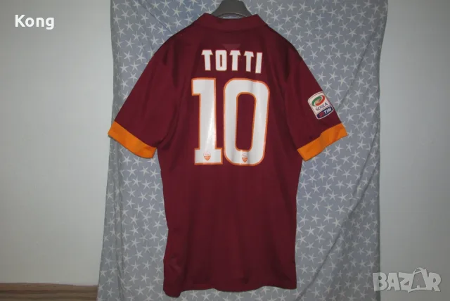 винтидж фланелка AS Roma Italia Totti РОМА Nike Барселона Испания Barcelona Suarez футболна тениска , снимка 8 - Футбол - 56084899