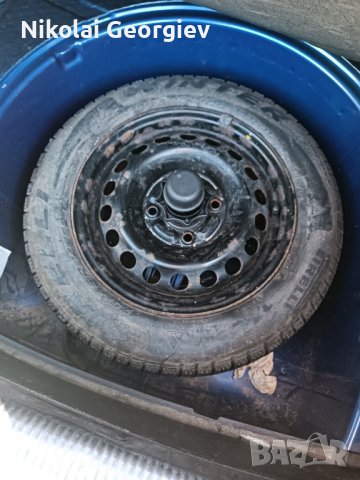 резервна гума с джанта за шкода 14 цола