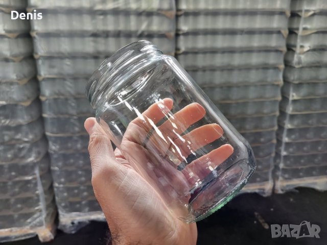 Стъклени буркани 720 мл. с винт - чисто НОВИ, снимка 3 - Буркани, бутилки и капачки - 42283168