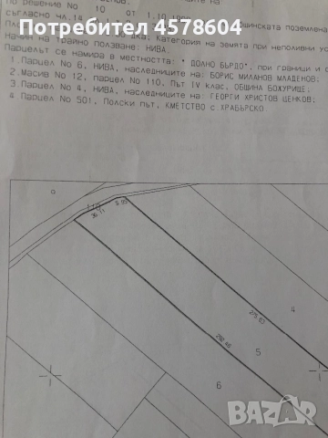 Продажба на парцели /земеделска земя до магистрала Европа, снимка 7 - Земеделска земя - 51665049
