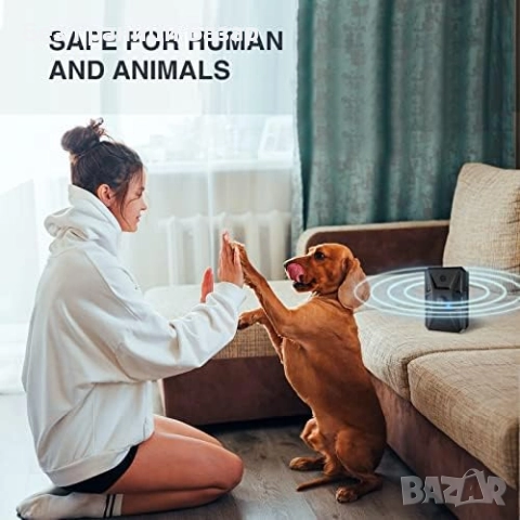 Нов Ултразвуков уред против лай за кучета – 3 честоти, вътре и навън, снимка 4 - За кучета - 52341528
