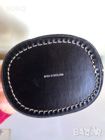 Английски Кожен Калъф Със Бутилки-Пътен Бар, снимка 7 - Антикварни и старинни предмети - 53556038