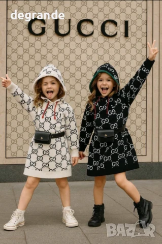 Детска Туника Gucci Размери за 3/4, 5/6, 7/8, 9/10, 11/12 г.