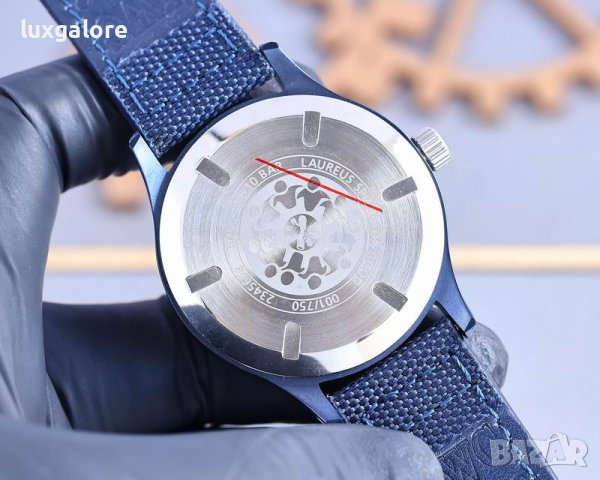 Мъжки часовник IWC Pilot's Laureus Sport for Good с автоматичен механизъм, снимка 8 - Мъжки - 41892430