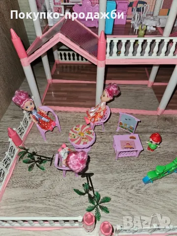 Намалена.красива къща за кукли, снимка 5 - Кукли - 49588523