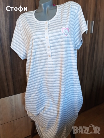 Дамска нощница 1XL едра серия, снимка 3 - Нощници - 51753521