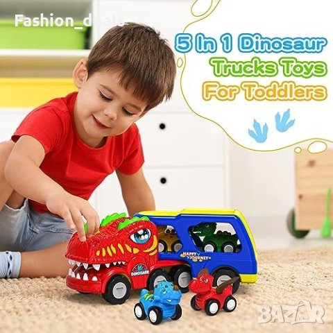Нова детска играчка кола камион динозавър подарък малко дете игра, снимка 2 - Образователни игри - 41931943