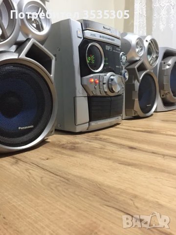 Уредба Panasonic ak-520  има и вход за оптичен кабел , снимка 2 - Аудиосистеми - 48634111