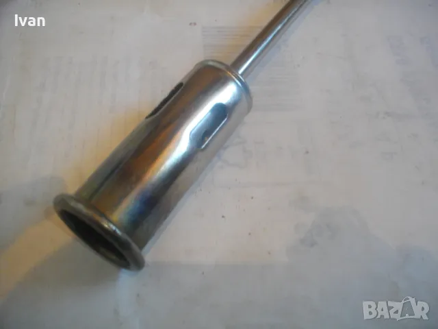 НЕМСКА ДЪЛГА 94см ГАЗОВА ГОРЕЛКА ф35мм ЗА ФЛАКОН ГАЗ ПРОПАН-БУТАН КАТО НОВА CHF, снимка 11 - Други инструменти - 48409099