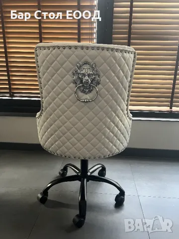 Стол на колелца Lyon /bb/- 2 г гаранция и безплатна доставка до офис, снимка 7 - Столове - 48088126