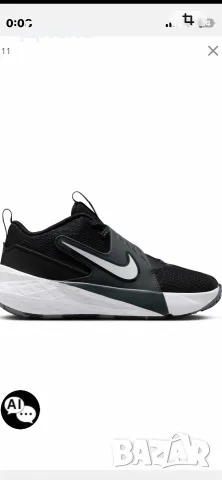 Маратонки за баскетбол NIKE TEAM HUSTLE D 12 GS, снимка 3 - Детски маратонки - 56226076