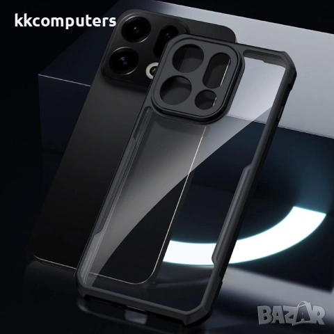 Защитен Калъф XUNDD за Oppo Find X9 5G - TPU+Acrylic, Прозрачен, 4-ъглова защита, Вкл. Протектор - Ч, снимка 7 - Резервни части за телефони - 53412623