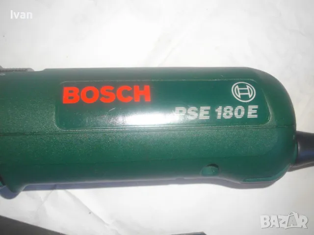 Made in SWITZERLAND 1997г. BOSCH PSE180E Електрическо длето ШАБЪР за различни дейности Като ново Швц, снимка 8 - Други инструменти - 47943430