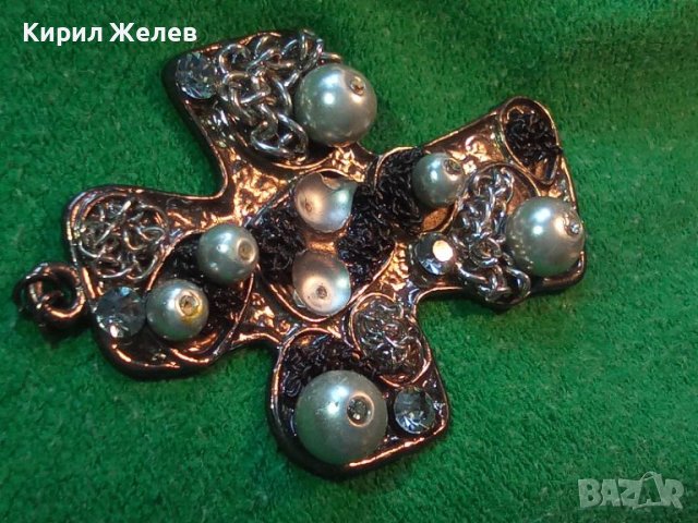 Фешън АРТ кръст 27431, снимка 3 - Колиета, медальони, синджири - 34975646
