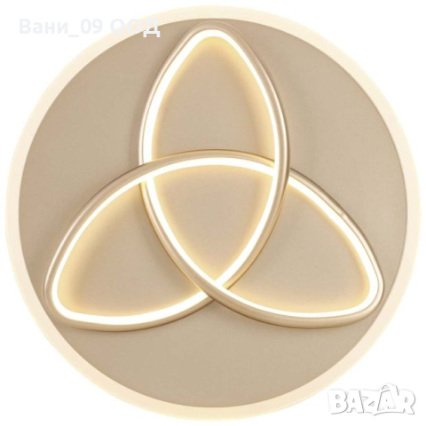 LED таванна лампа в модерен стил, снимка 3 - Лед осветление - 44576601