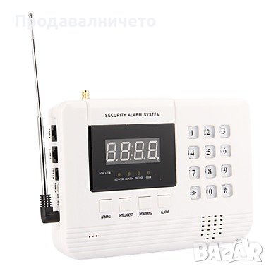 Алармена система с 99 безжични зони PSTN за мобилен и стационарен телефон, снимка 1