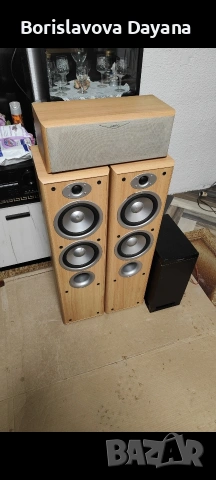 тонколони Jamo E350 + ресивър sony + Субуфер Panasonic , снимка 5 - Тонколони - 53024931