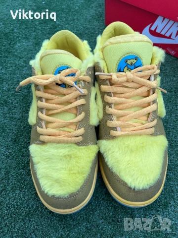nike dunk yellow bear, снимка 5 - Маратонки - 51583897
