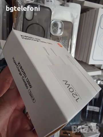 Xiaomi 120W адаптер с кабел, снимка 4 - Оригинални зарядни - 51773475