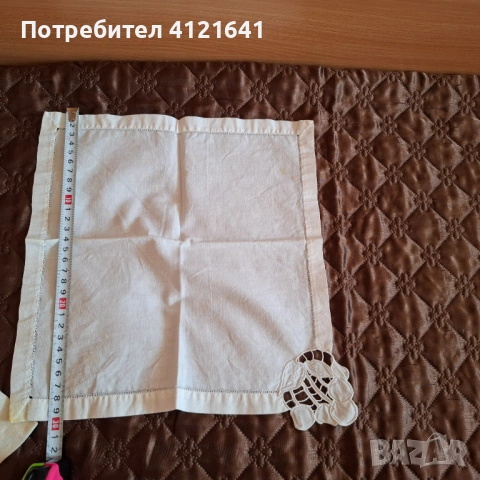 Подарявам декоративни бродирани салфетки 6 бр. други, снимка 3 - Декорация за дома - 53836949