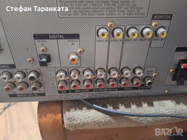 Усилвател със радио тунер SONY STR- DE475, снимка 8 - Ресийвъри, усилватели, смесителни пултове - 56010563