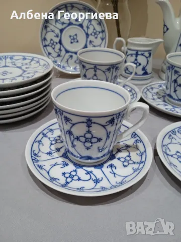 Баварски комплект за кафе Winterling Schwarzenbach BAVARIA, снимка 8 - Сервизи - 47462150