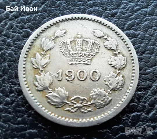 Стара монета 10 бани 1900 г. /2/ Румъния-рядка 125 годишна !