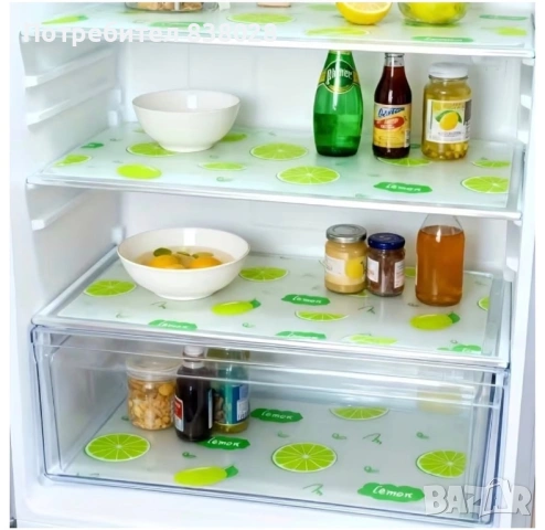 Подложки за хладилник с лимонов дизайн – комплект 4 броя, снимка 2 - Други - 53535225